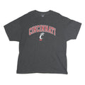 CHAMPION Mens Grey Cincinnati Graphic T-Shirt XL Short Sleeve Crew Neck Cotton