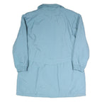 Womens Blue Jacket XL Polyester Blend Plain Long Sleeve Zip Casual Lightweight
