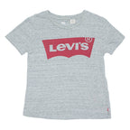 LEVI'S Womens T-Shirt Grey XS