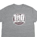 CHAMPION Mens Grey 12th Man Graphic T-Shirt XL Short Sleeve Crew Neck