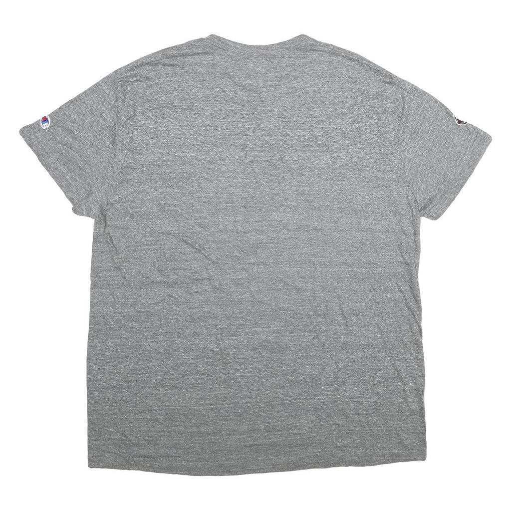 CHAMPION Mens Grey 12th Man Graphic T-Shirt XL Short Sleeve Crew Neck