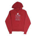 CHAMPION Womens Red This Mom Loves Her Cougs Pullover Hoodie M Cotton Blend
