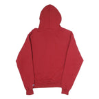 CHAMPION Womens Red This Mom Loves Her Cougs Pullover Hoodie M Cotton Blend