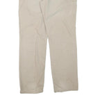 CARHARTT Mens Cotton Blend Beige Regular Leg Trousers W38 L35 Workwear Durable