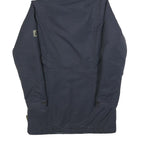 JACK WOLFSKIN Womens Navy Blue Outdoor Jacket UK 8 Polyester Blend Hooded Zip