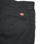 DICKIES Mens Black Cargo Shorts Size L W36 Workwear Cotton Blend