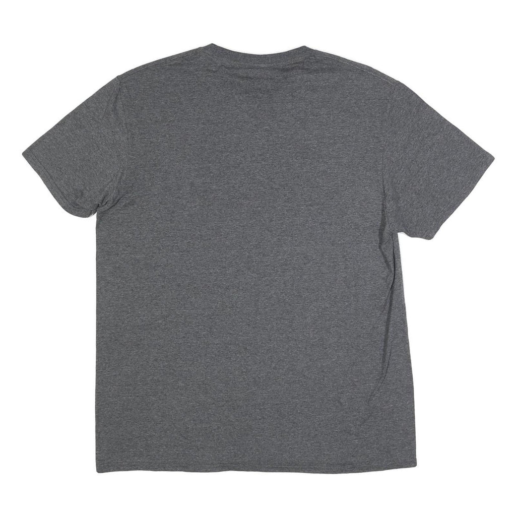 FIFTHSUN Mens Grey NASA Graphic T-Shirt L Short Sleeve Crew Neck Cotton Blend