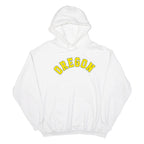 PORT & COMPANY Oregon Mens White Hoodie USA XL