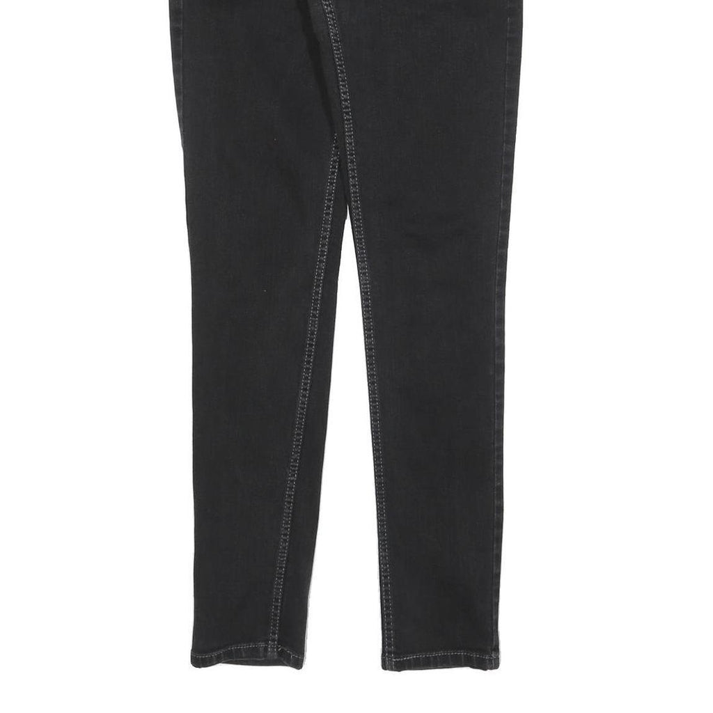 LEVI'S 524 Womens Jeans Black Slim Skinny Denim W30 L30 Stylish Stretch