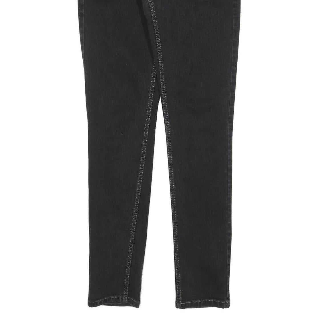 LEVI'S 524 Womens Jeans Black Slim Skinny Denim W30 L30 Stylish Stretch