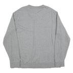 LEVI'S Mens Grey Crew Neck Cotton Blend Pullover XL Long Sleeve Sweatshirt