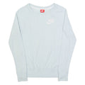 NIKE Mens T-Shirt Blue Long Sleeve XS