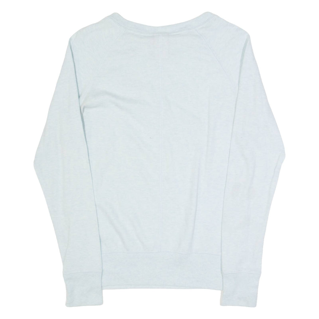 NIKE Mens T-Shirt Blue Long Sleeve XS