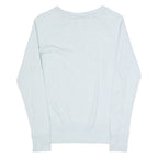 NIKE Mens T-Shirt Blue Long Sleeve XS
