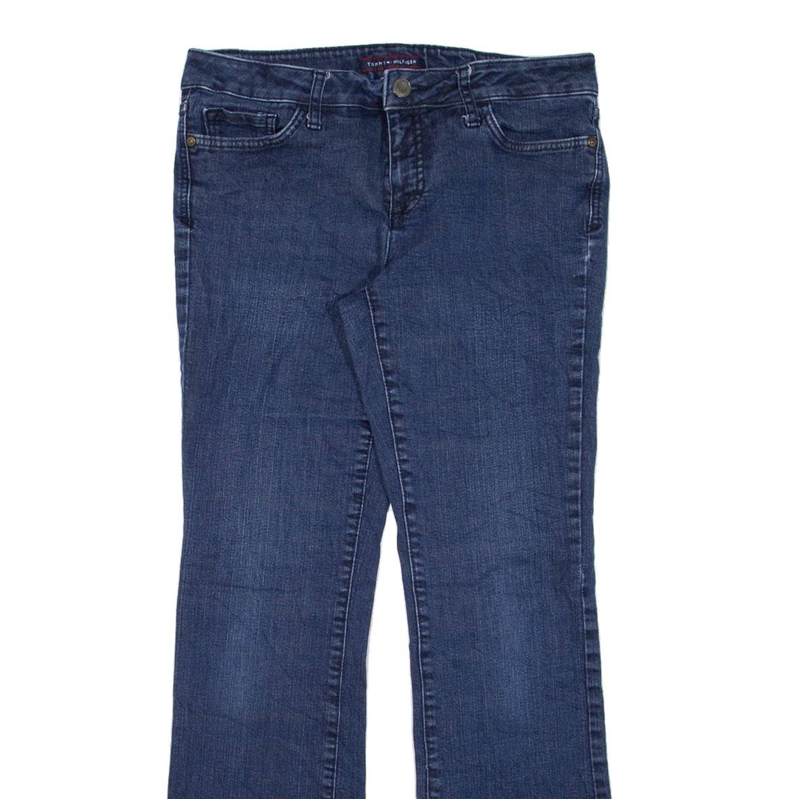 TOMMY HILFIGER Womens Jeans Blue Classic Bootcut W32 L30