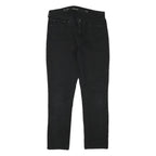 LEVI'S Womens Black Slim Skinny Denim Jeans Cotton Blend W30 L27 Stylish