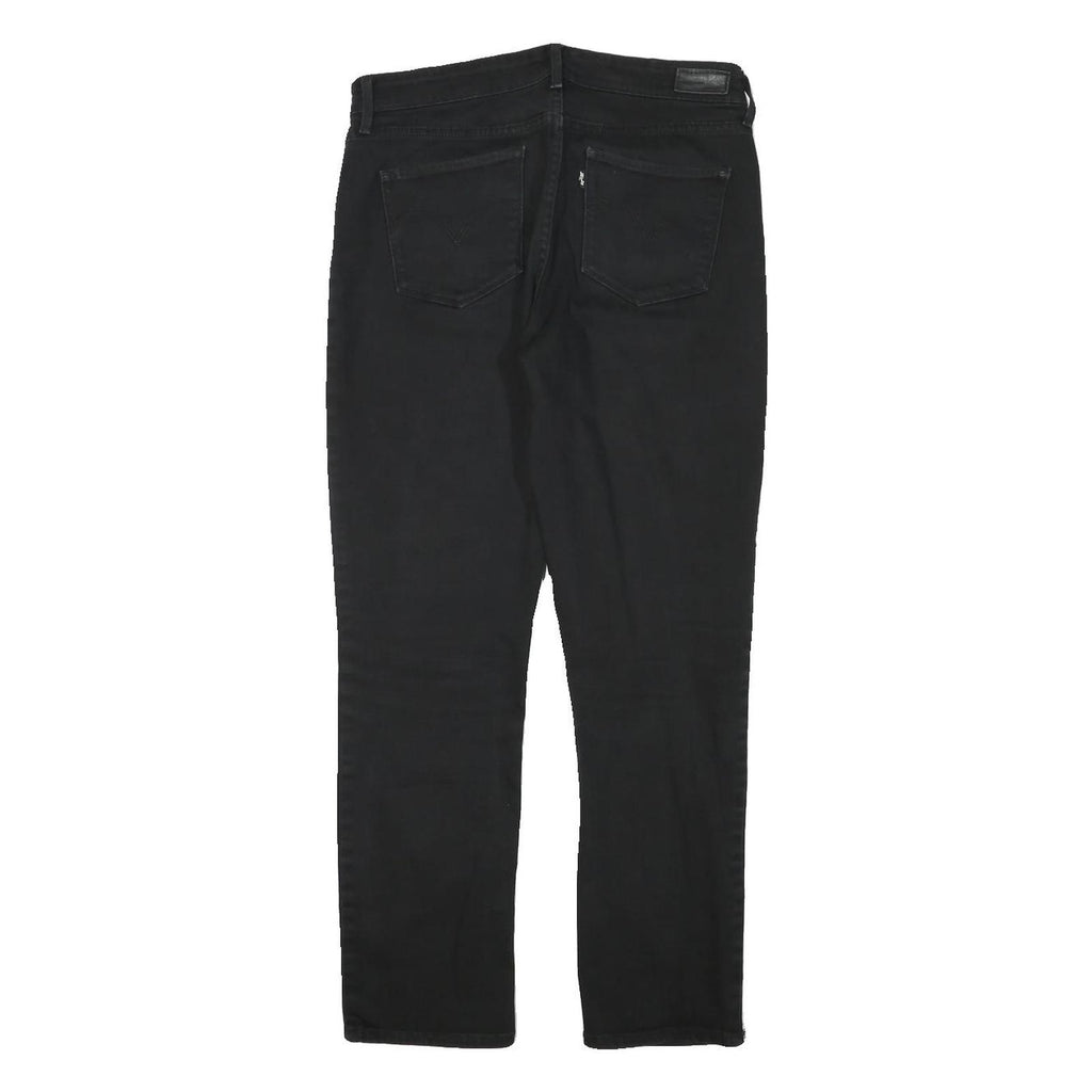 LEVI'S Womens Black Slim Skinny Denim Jeans Cotton Blend W30 L27 Stylish