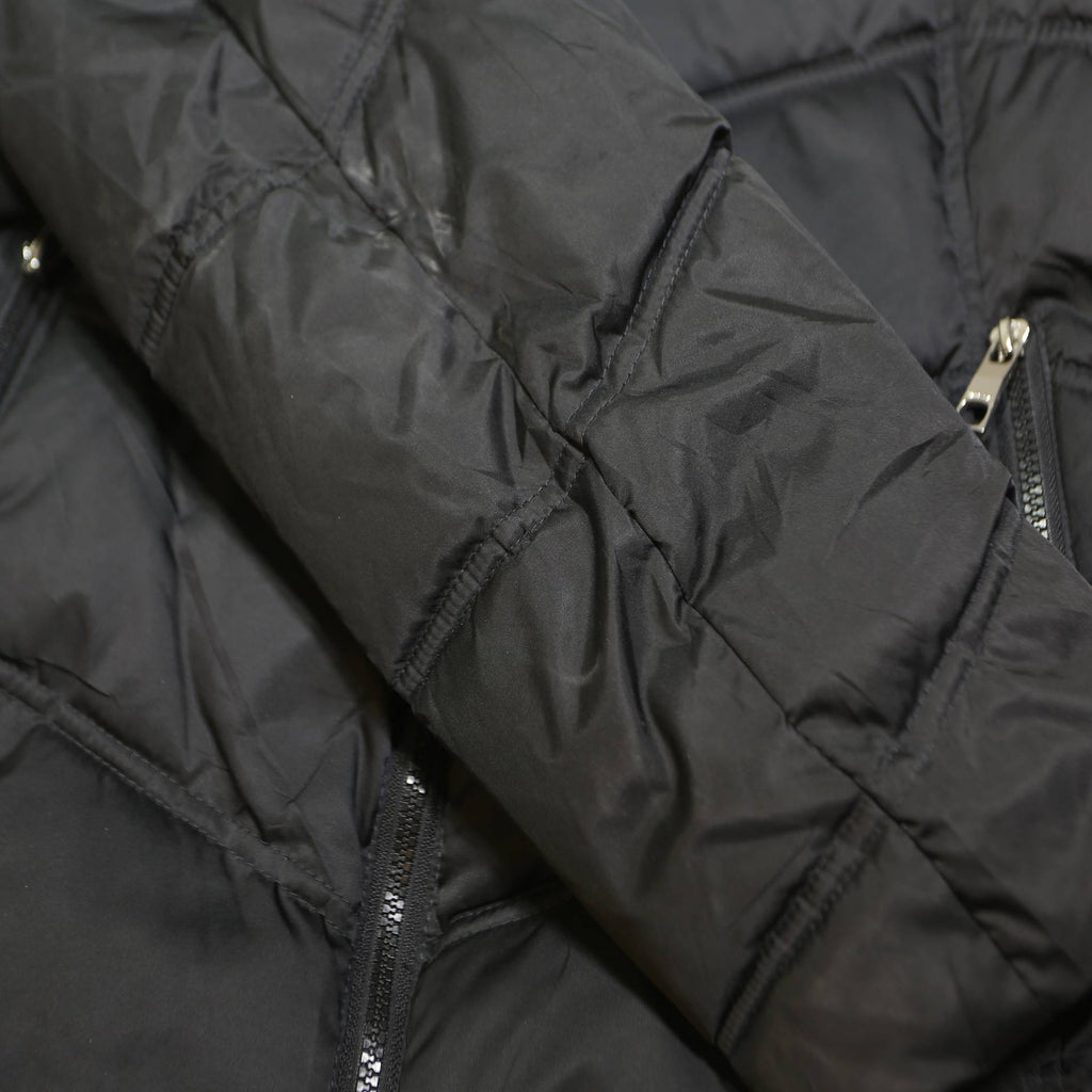 NAUTICA Womens Black Puffer Jacket XL Polyester Blend Zip Hooded Outdoor Warm