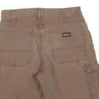 DICKIES Mens Shorts Brown Cargo Casual L W32 Workwear Cotton Blend