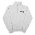 CHAMPION Mens Grey Bobcats 1/4 Zip M Sweatshirt Athletic Sportswear