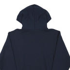 CHAMPION Mens Navy Blue Cedric's Tavern Printed Pullover Hoodie S Cotton Blend
