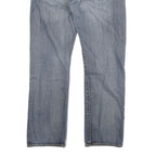 LEVI'S 501 Mens Jeans Blue Regular Straight Denim Medium W34 L32 Classic Button