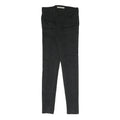 LEVI'S Womens Black Slim Slim Fit Skinny Trousers W26 L29 Cotton Blend Zip