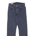LEVI'S 501 Womens Jeans Blue Regular Straight Denim Medium W26 L25 Classic Fit