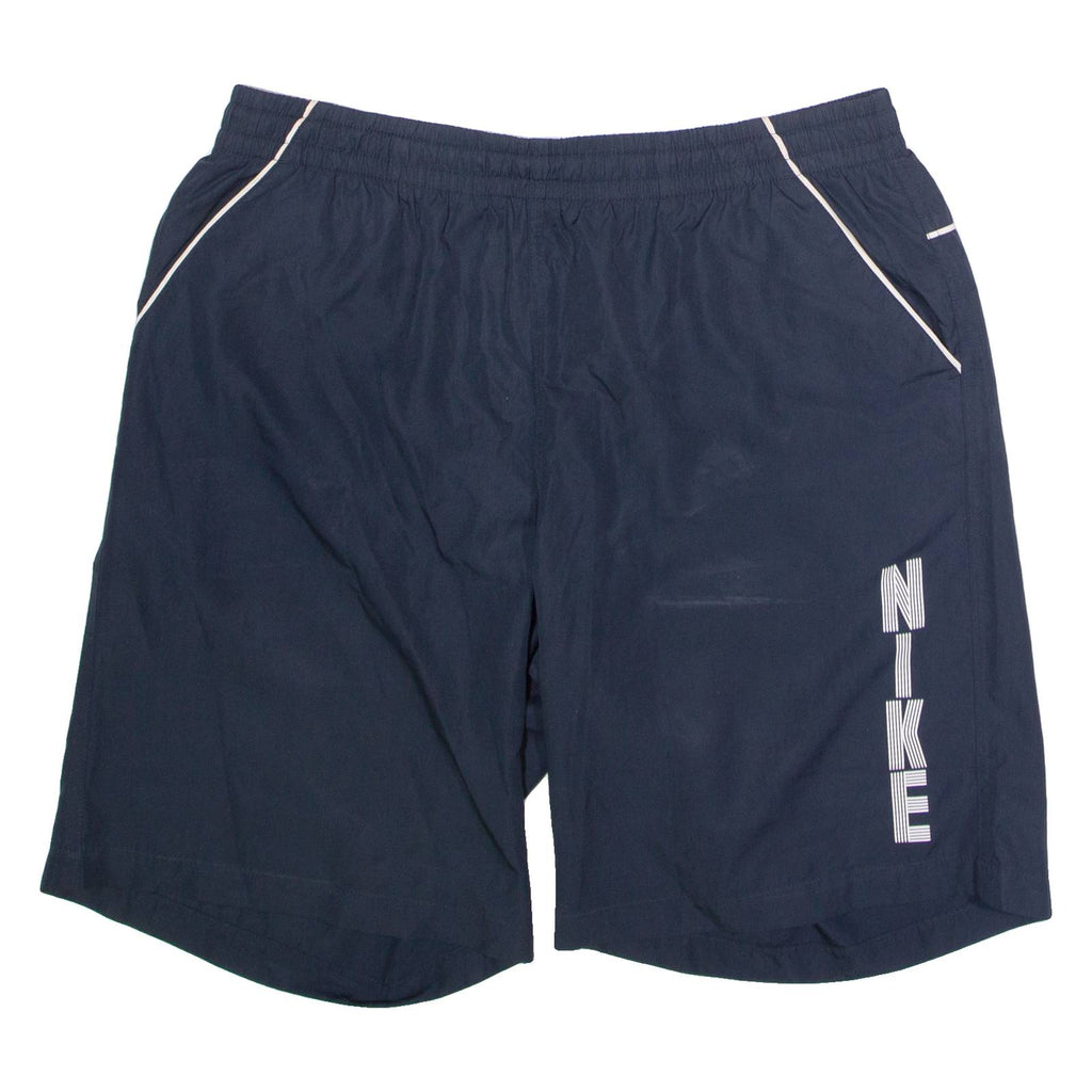 NIKE Mens Sports Shorts Blue XL W34