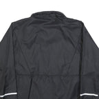NEWLINE Mens Black Sports Jacket L Polyester Blend Plain Zip Athletic Outdoor