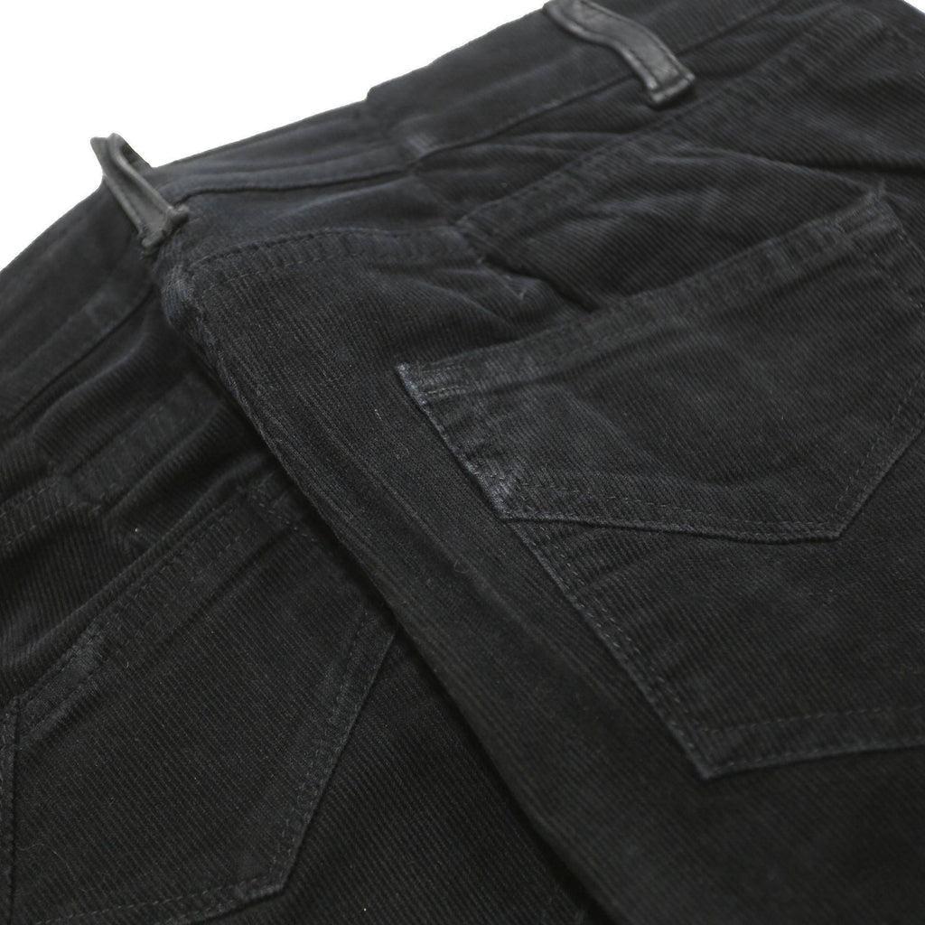 ZADIG & VOLTAIRE Womens Black Cotton Blend Regular Skinny Trousers W28 L27 Peace