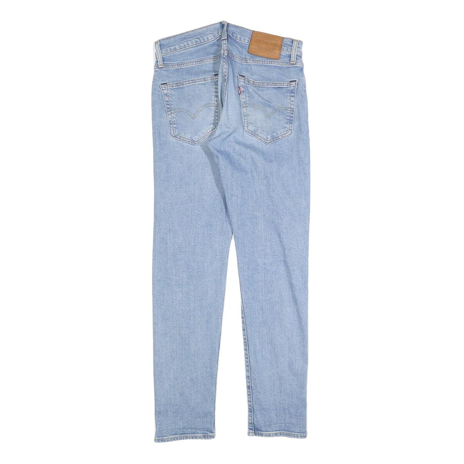 LEVI'S 512 BIG E Mens Jeans Blue Slim Skinny Denim Light W28 L29 Classic Zip