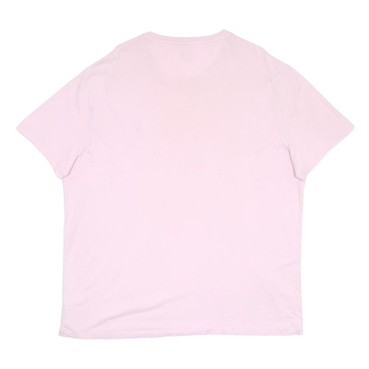 POLO RALPH LAUREN Mens Pink Cotton Blend T-Shirt XL Short Sleeve Crew Neck