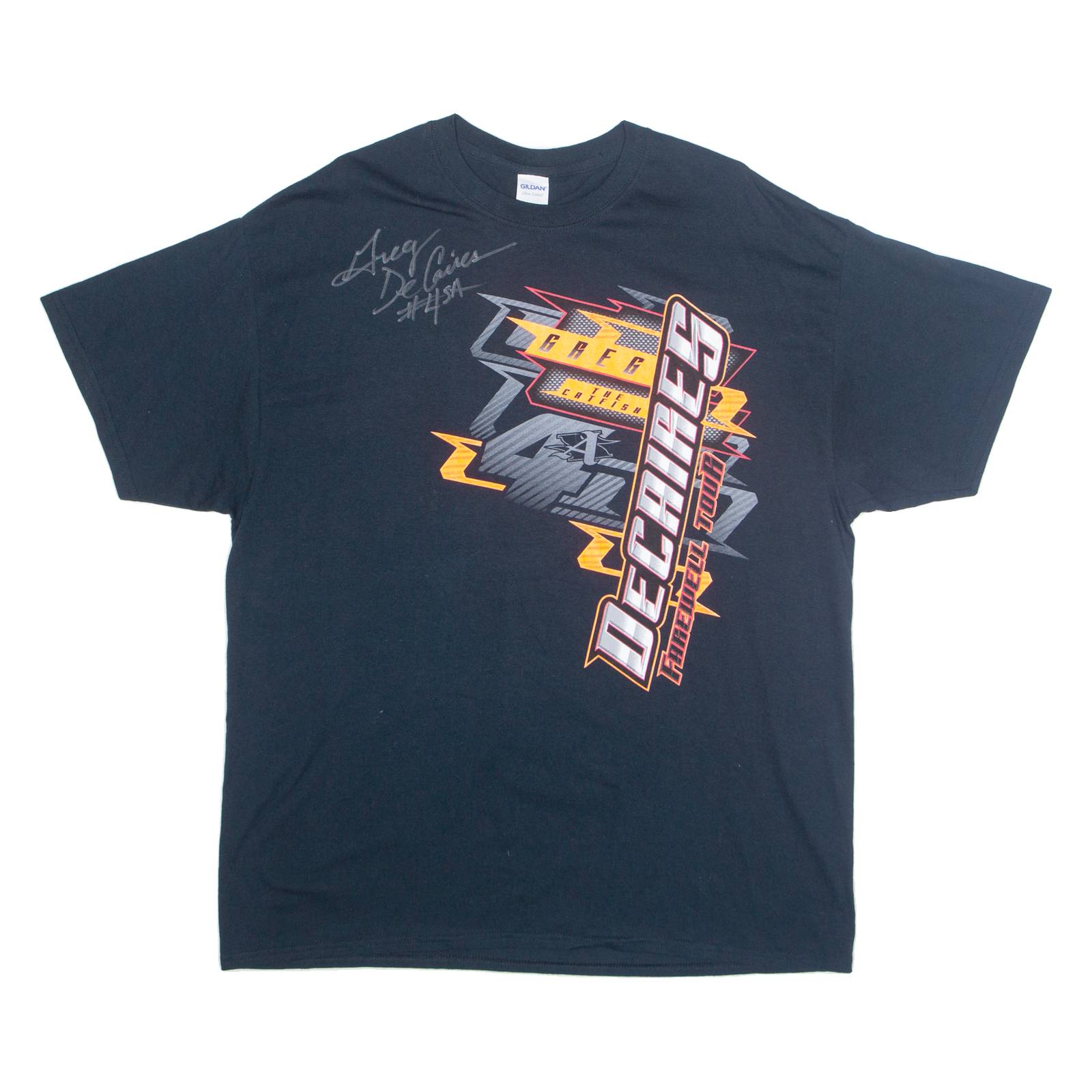 GILDAN Decaires Farellie Tour Mens T-Shirt Black USA XL