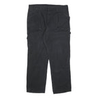 DICKIES Mens Jeans Black Regular Straight Denim W38 L32 Workwear Casual