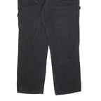 DICKIES Mens Jeans Black Regular Straight Denim W38 L32 Workwear Casual