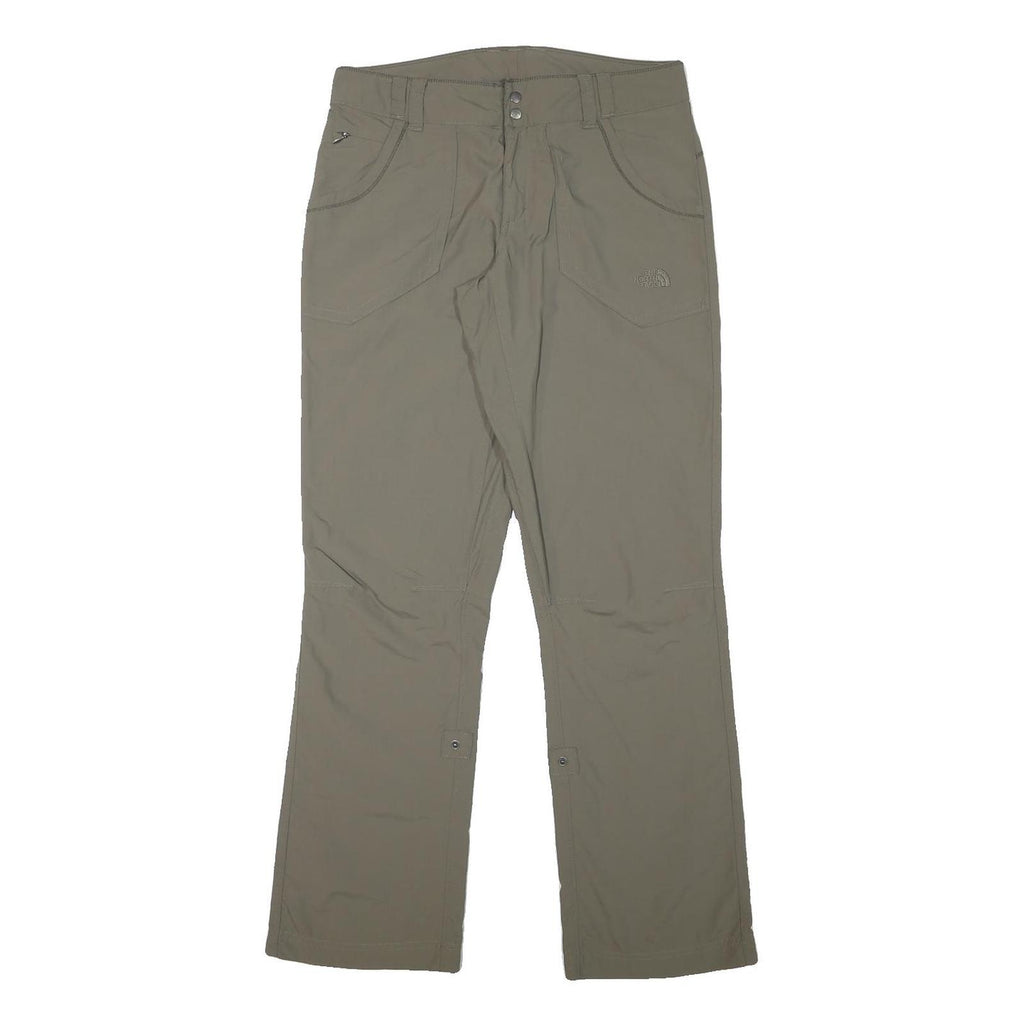 THE NORTH FACE Womens Polyester Blend Beige Regular Fit Straight Leg Trousers