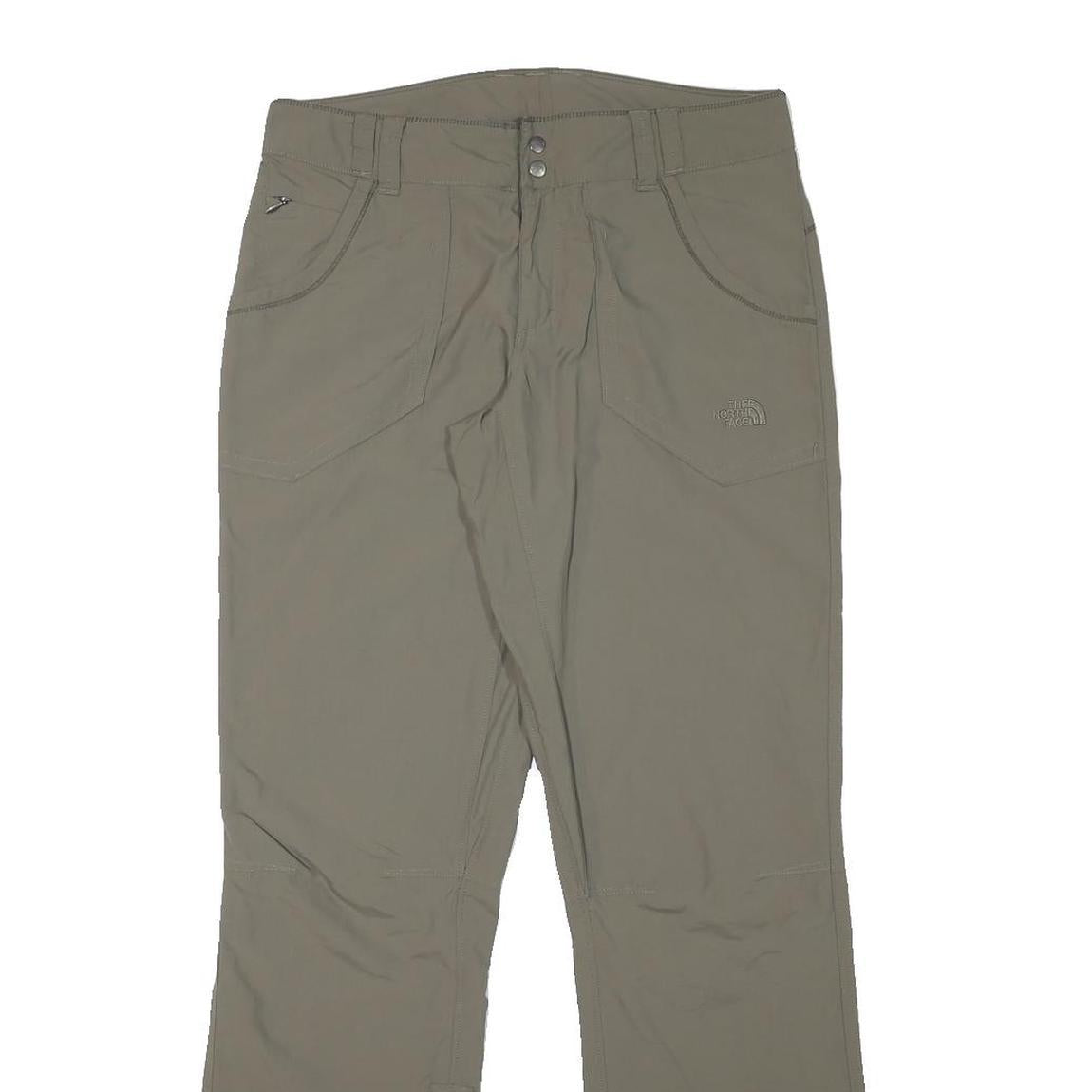 THE NORTH FACE Womens Polyester Blend Beige Regular Fit Straight Leg Trousers