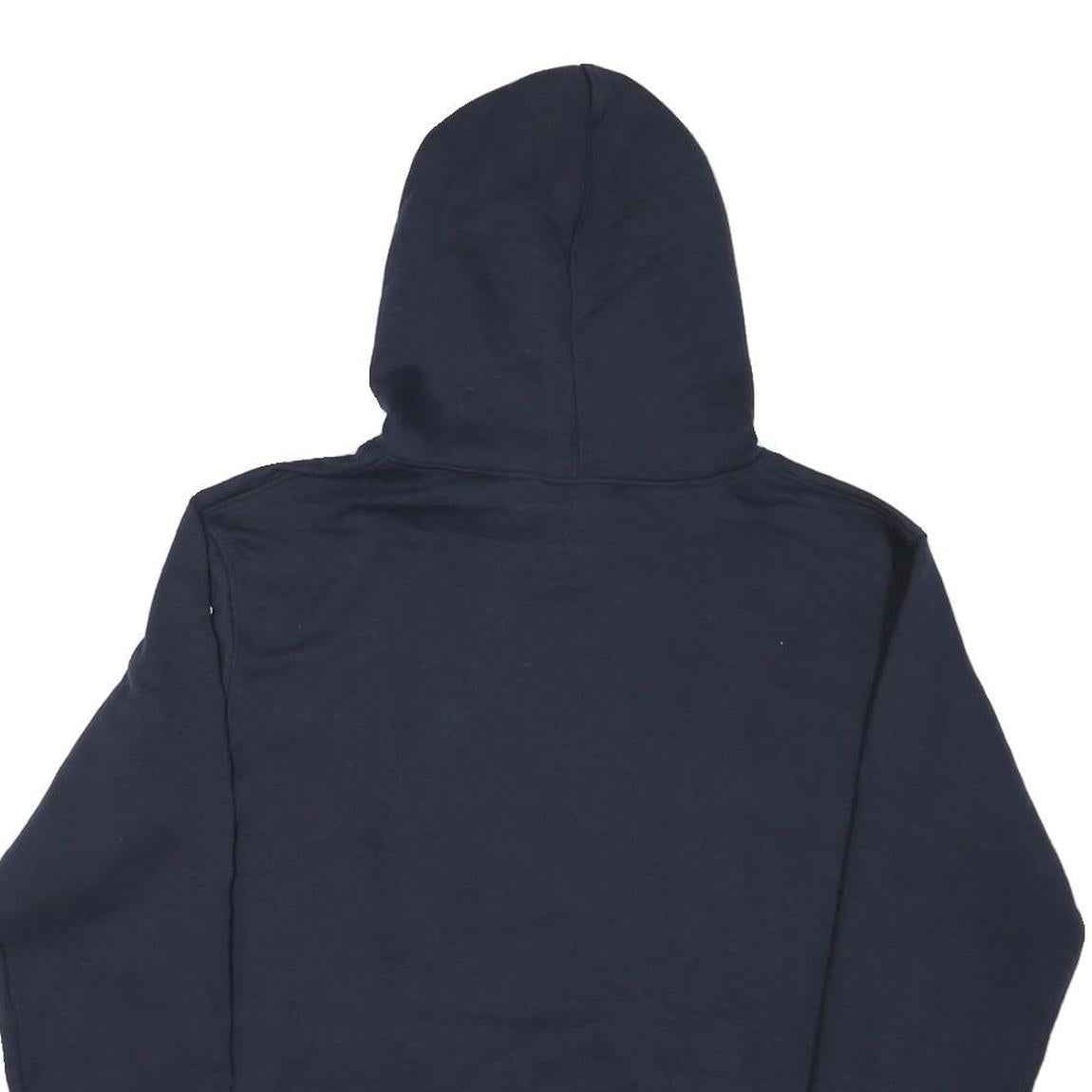 ANWA Mens Navy Blue USA Washington D.C. Pullover Hoodie M Cotton Blend