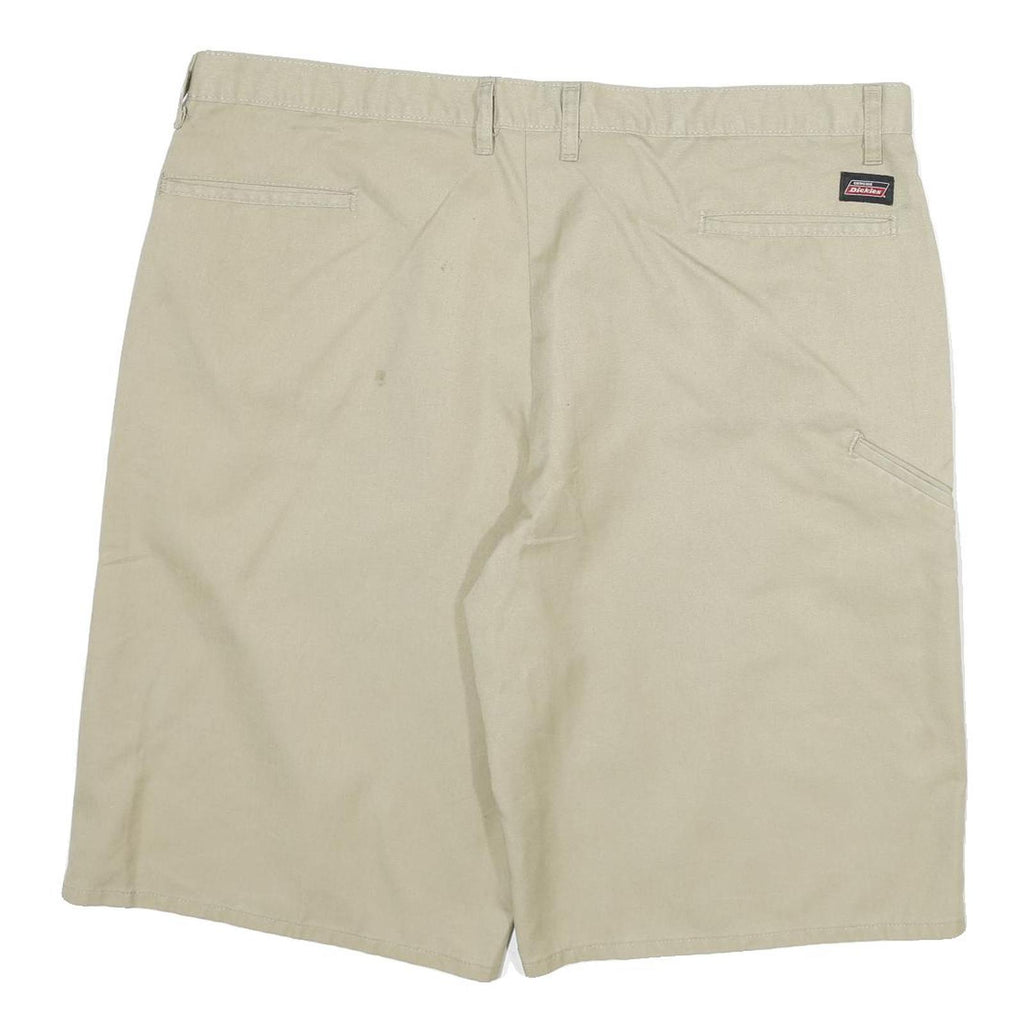 DICKIES Mens Shorts Beige Casual Plain 3XL W40 Cotton Blend Workwear