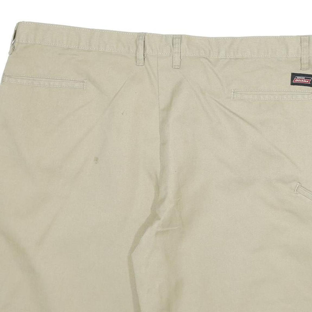 DICKIES Mens Shorts Beige Casual Plain 3XL W40 Cotton Blend Workwear