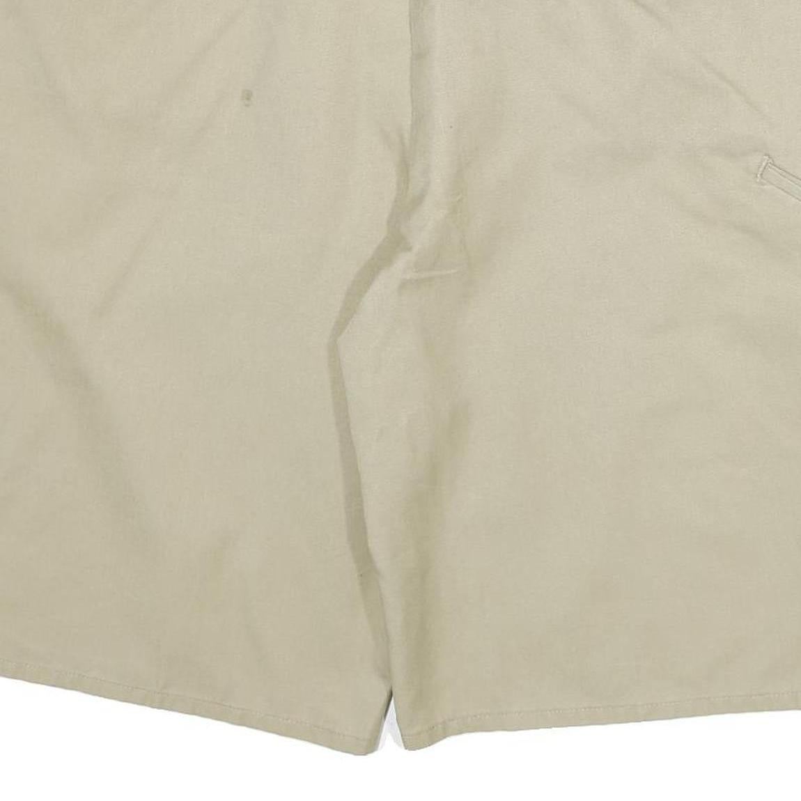 DICKIES Mens Shorts Beige Casual Plain 3XL W40 Cotton Blend Workwear