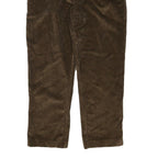 JOS A BANK Mens Cotton Blend Brown Regular Straight Trousers W38 L32 Casual