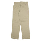DICKIES Chino Mens Trousers Beige Regular Straight W32 L32