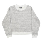 VINCE Womens Grey Sweatshirt XS Crew Neck Cotton Blend Pullover Lightweight