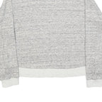 VINCE Womens Grey Sweatshirt XS Crew Neck Cotton Blend Pullover Lightweight