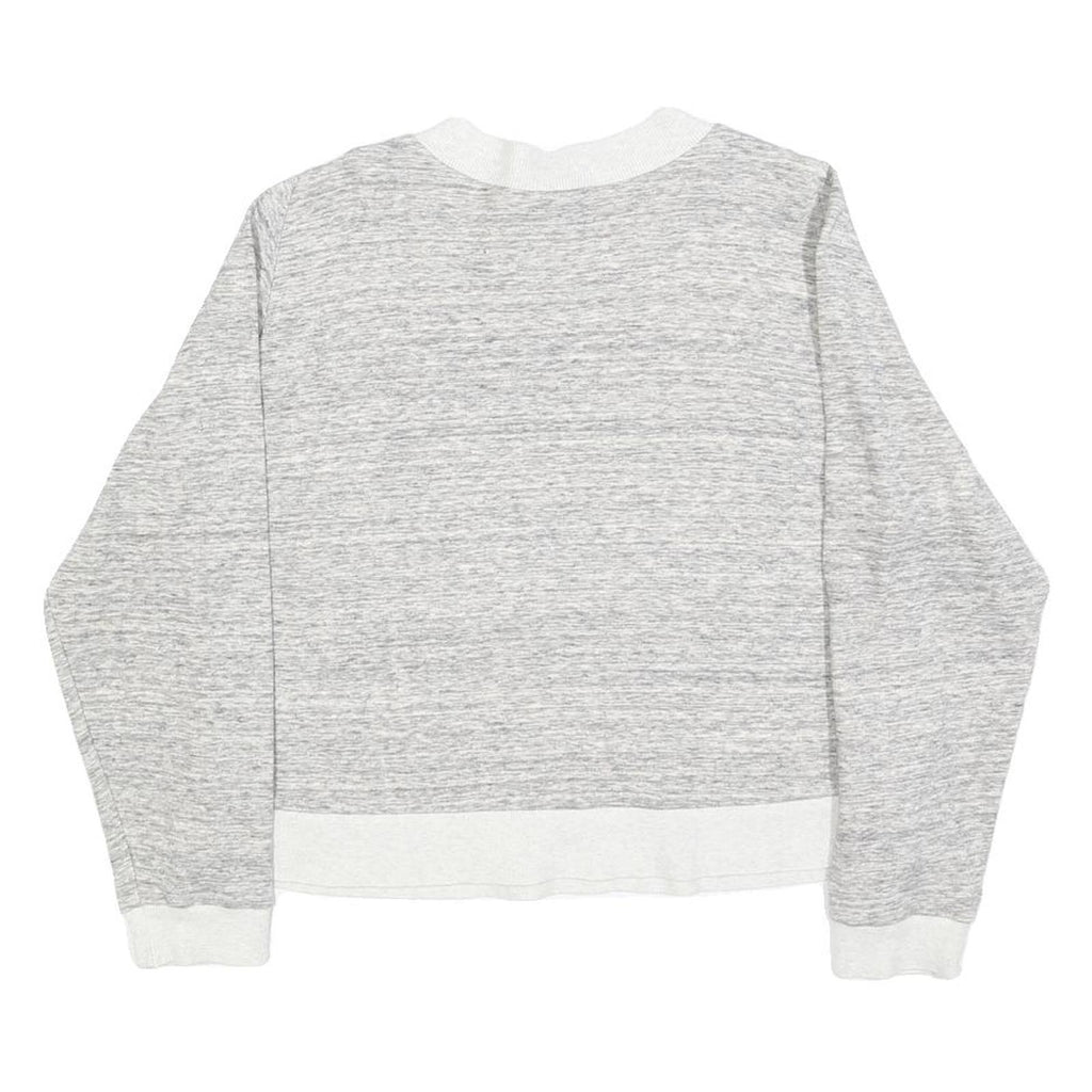 VINCE Womens Grey Sweatshirt XS Crew Neck Cotton Blend Pullover Lightweight