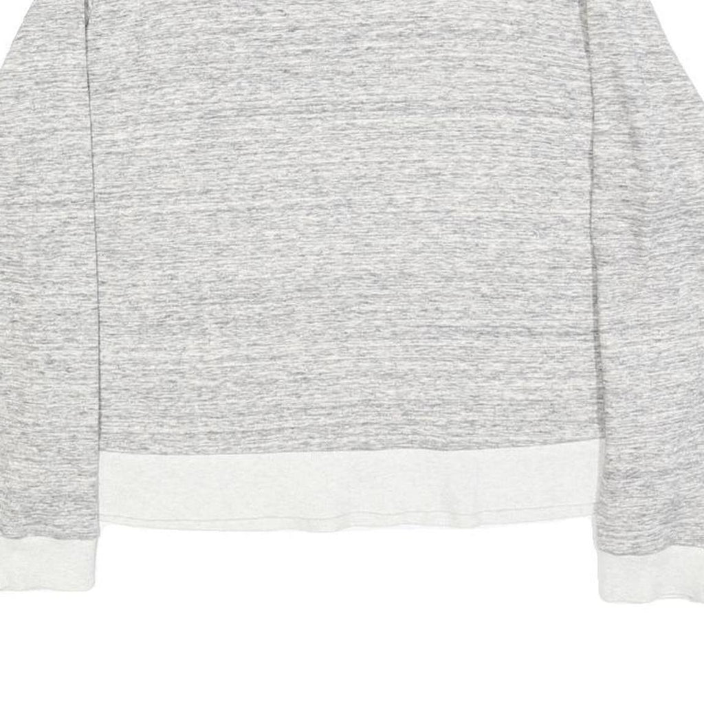 VINCE Womens Grey Sweatshirt XS Crew Neck Cotton Blend Pullover Lightweight