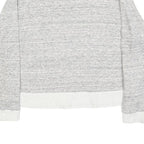 VINCE Womens Grey Sweatshirt XS Crew Neck Cotton Blend Pullover Lightweight