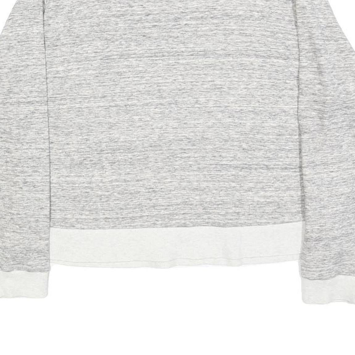 VINCE Womens Grey Sweatshirt XS Crew Neck Cotton Blend Pullover Lightweight